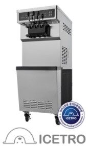 صانعة ايس كريم نكهتين مع تويست 20 لتر ايس ترو كوري SSI-203SN