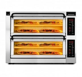 فرن بيتزا ماستر سويدي للمعجنات كبير 2 دور 4 حجار PM452ED-2DW