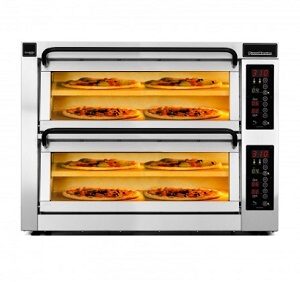 فرن بيتزا ماستر سويدي للمعجنات كبير 2 دور 4 حجار PM452ED-2DW