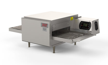 XLT 1620-1 فرن كهربائي فردي بشريط ناقل عرض 16 بوصة على سطح الطاولة