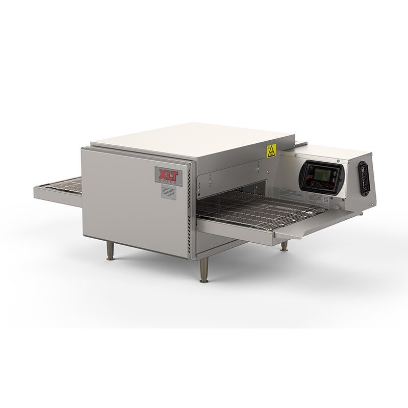 XLT 1620-1 فرن كهربائي فردي بشريط ناقل عرض 16 بوصة على سطح الطاولة