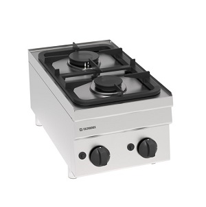 موقد غاز 2 وحدة على الطاولة 113001 تكنواينوكس ايطالي PC35G6