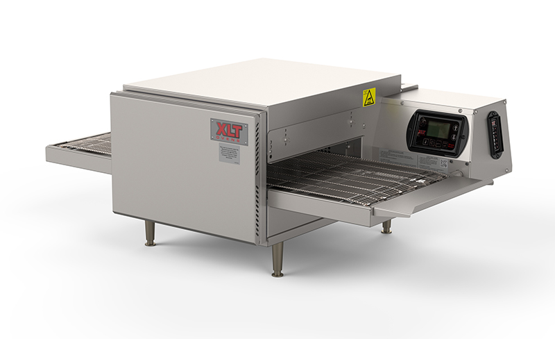 XLT 1620-1 فرن كهربائي فردي بشريط ناقل عرض 16 بوصة على سطح الطاولة